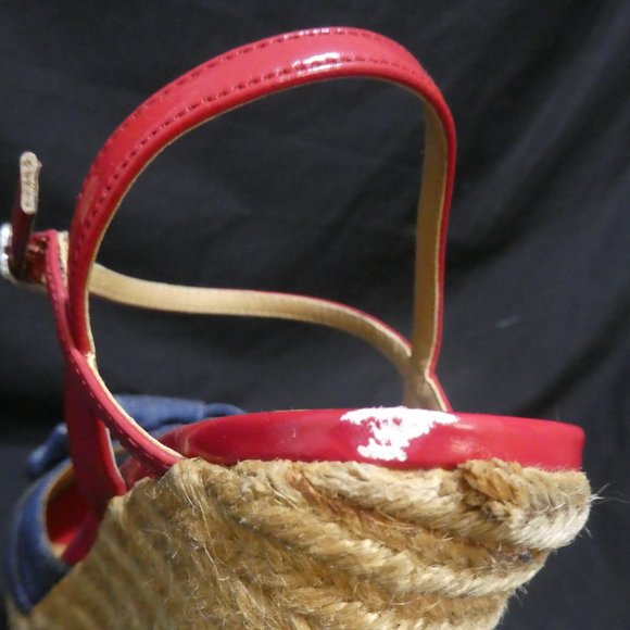 PENNY LOVES KENNY | Size 7 | Denim Espadrille Sandals - Picture 16 of 16